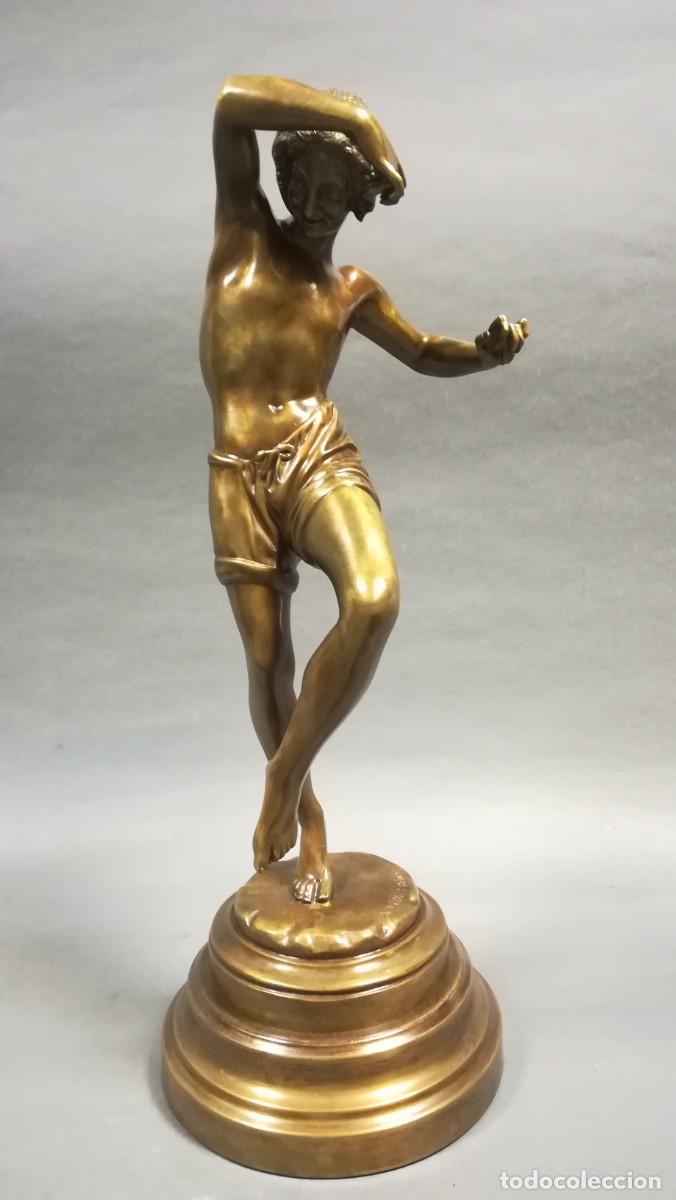 Arte: FIGURA REPLICA BRONCE BAILARIN - Foto 1