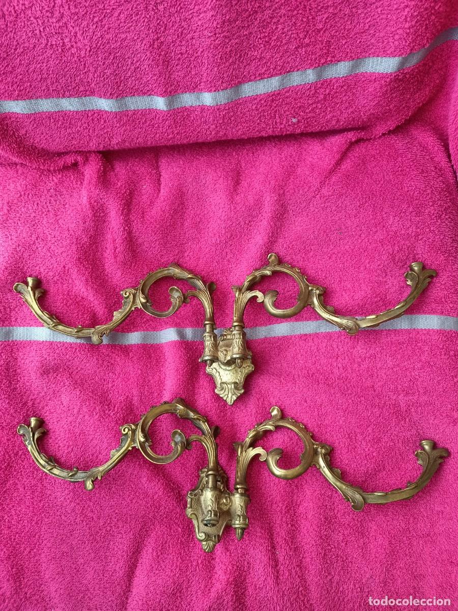 Arte: Candelabros de bronce para piano - Foto 1
