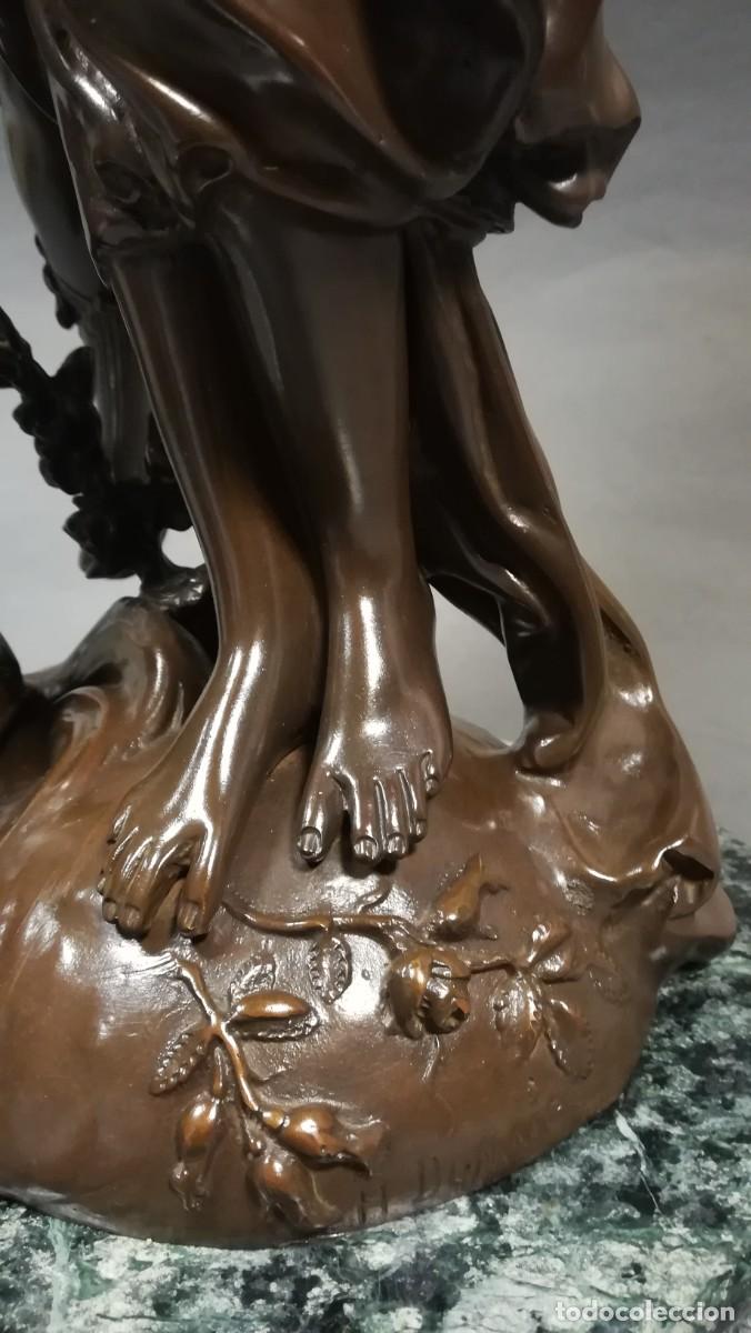 Arte: FIGURA REPLICA DE BRONCE ROMANCE - Foto 11