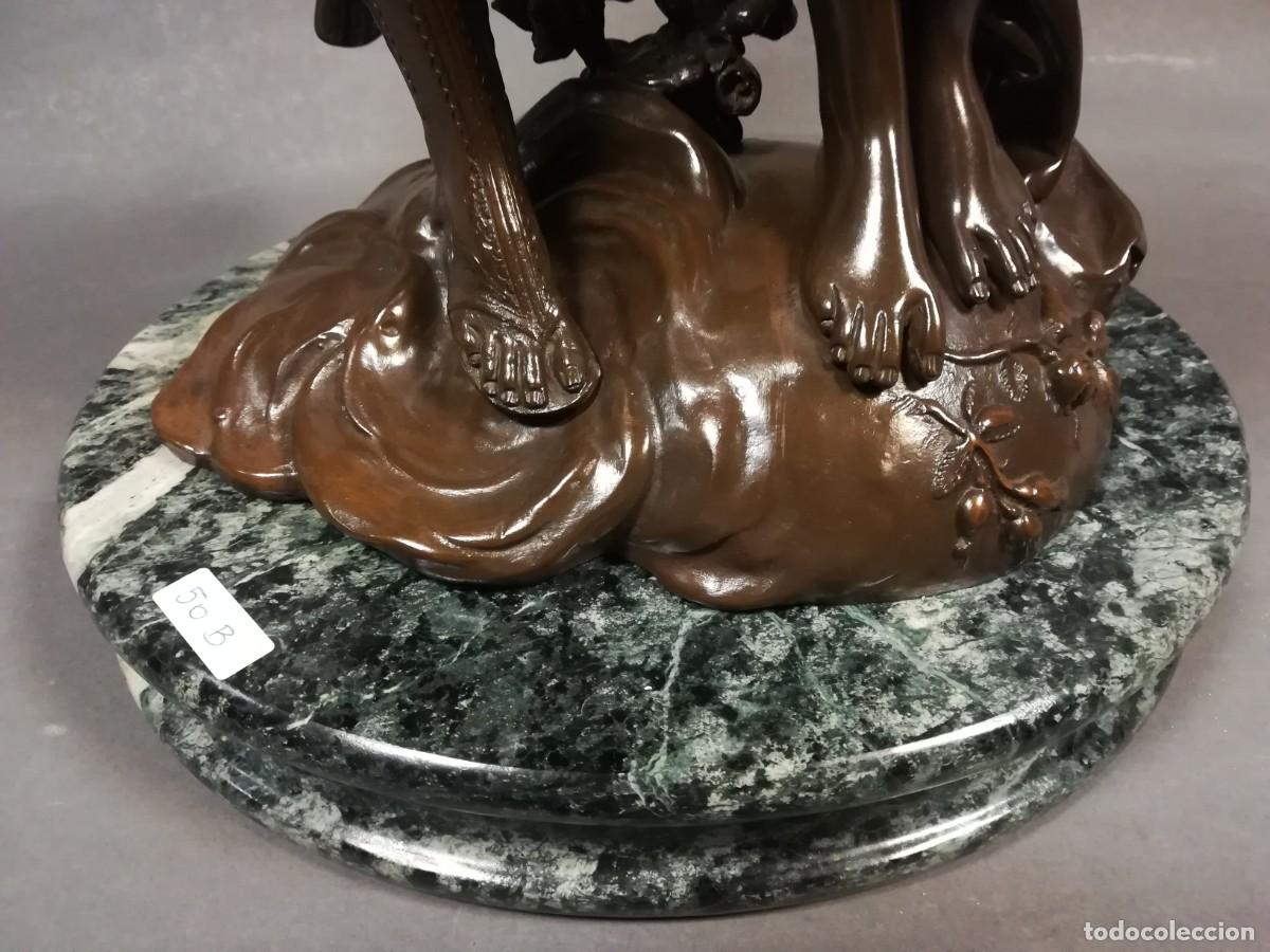 Arte: FIGURA REPLICA DE BRONCE ROMANCE - Foto 15
