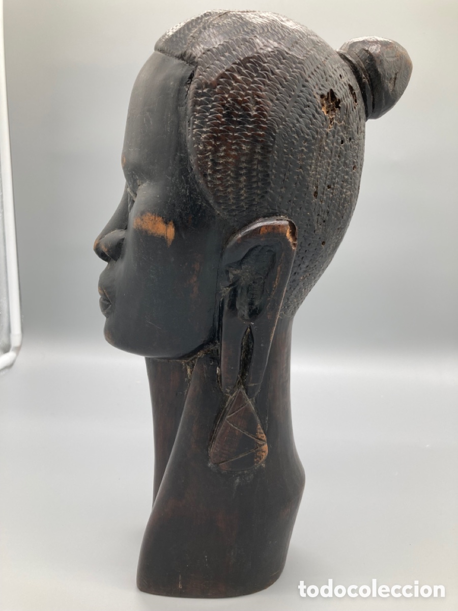 Arte: Talla africana madera - Foto 2