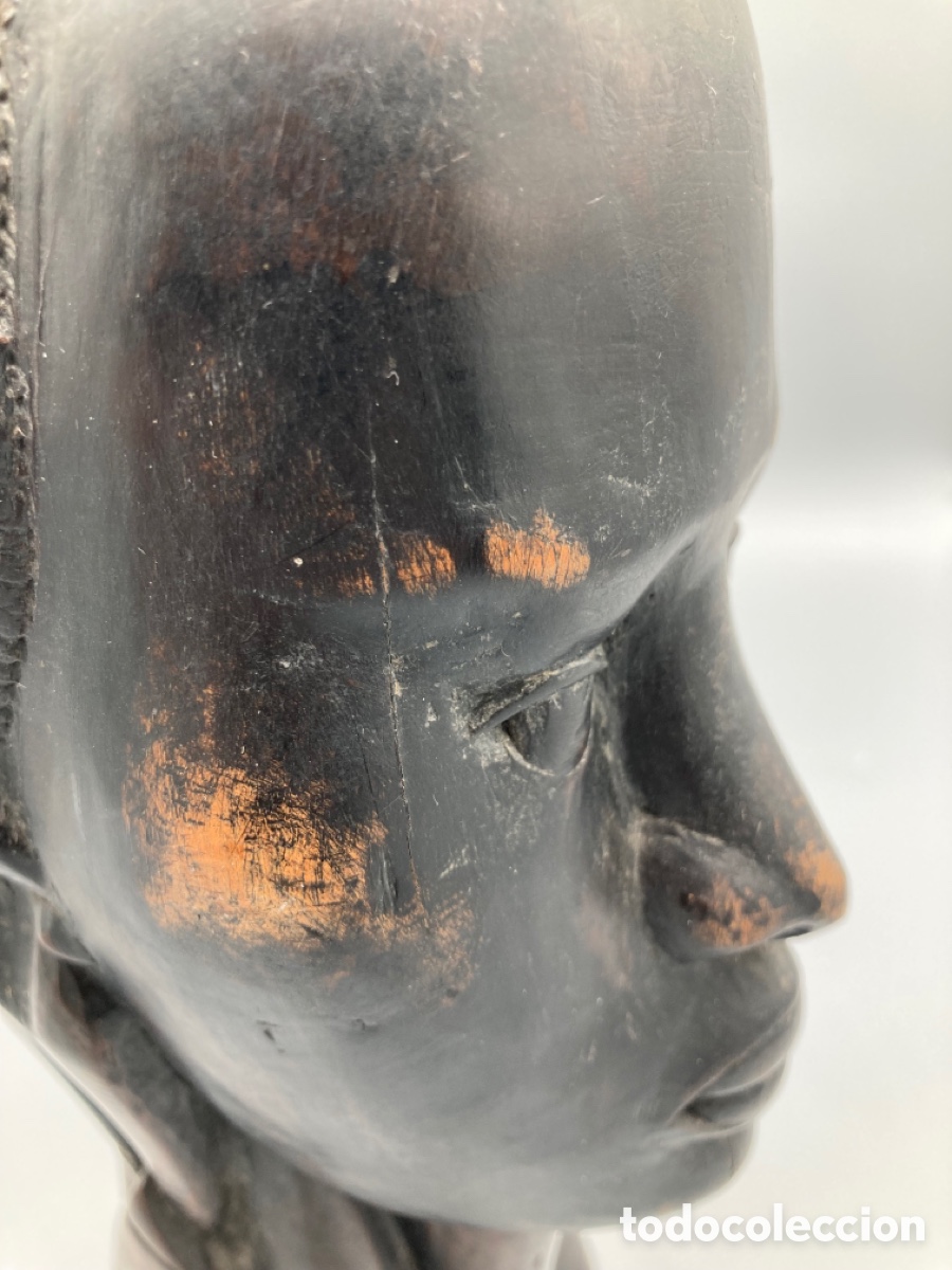 Arte: Talla africana madera - Foto 6
