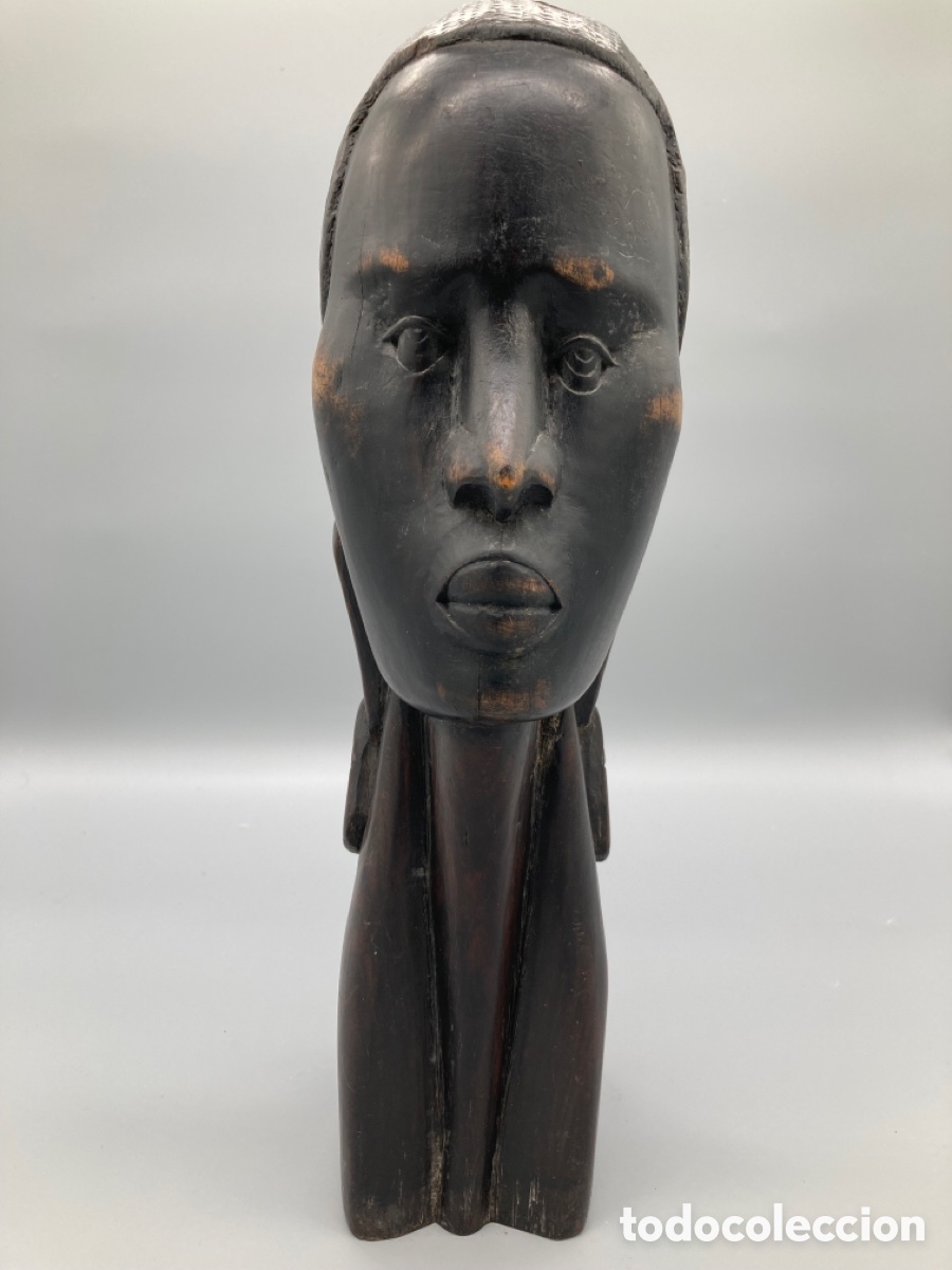 Arte: Talla africana madera - Foto 1