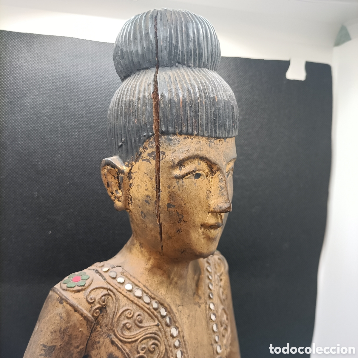 Arte: Talla Birmana en Madera - Foto 2