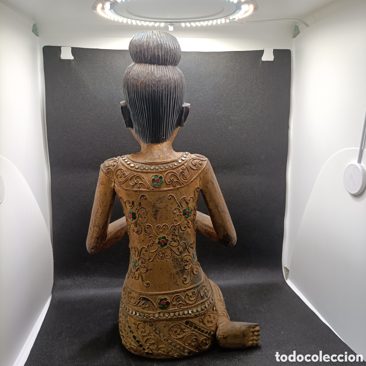 Arte: Talla Birmana en Madera - Foto 3