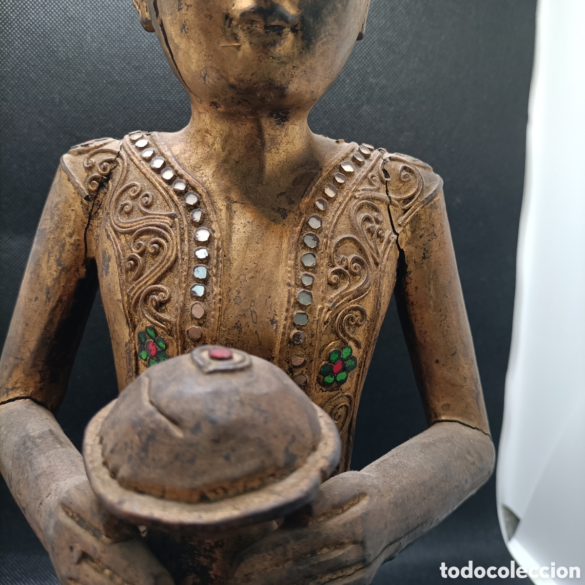 Arte: Talla Birmana en Madera - Foto 6