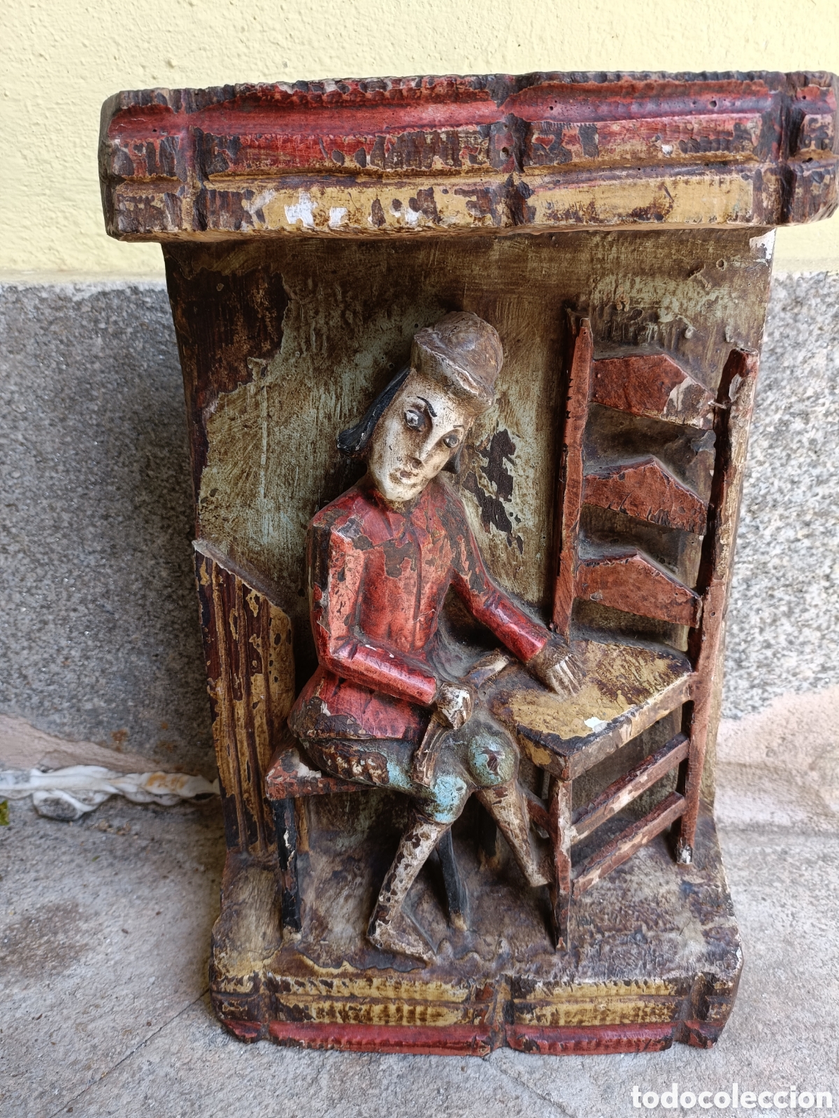 Arte: Tabla policromada, oficios - Foto 3
