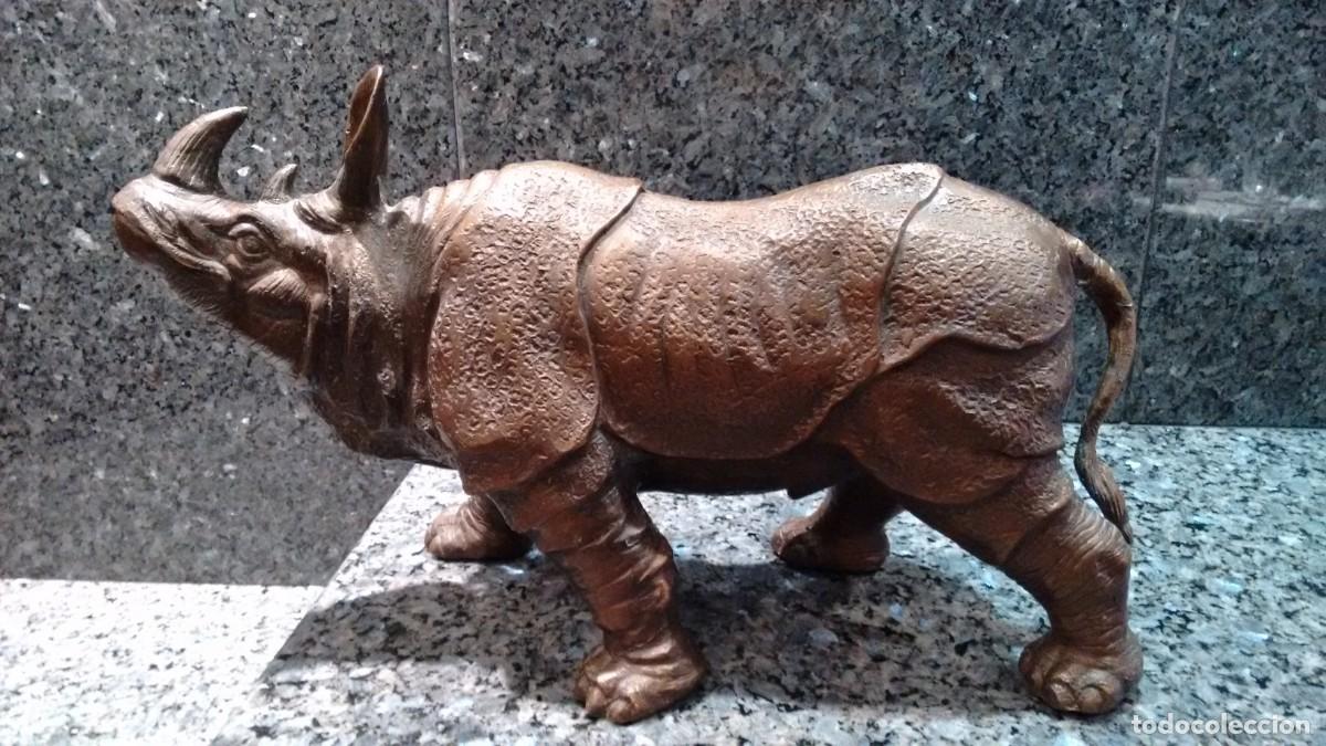 Arte: RINOCERONTE BRONCE - Foto 2