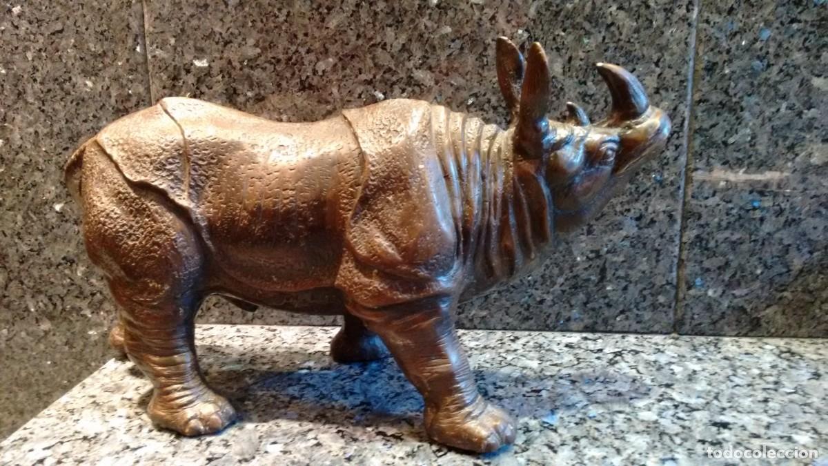 Arte: RINOCERONTE BRONCE - Foto 3