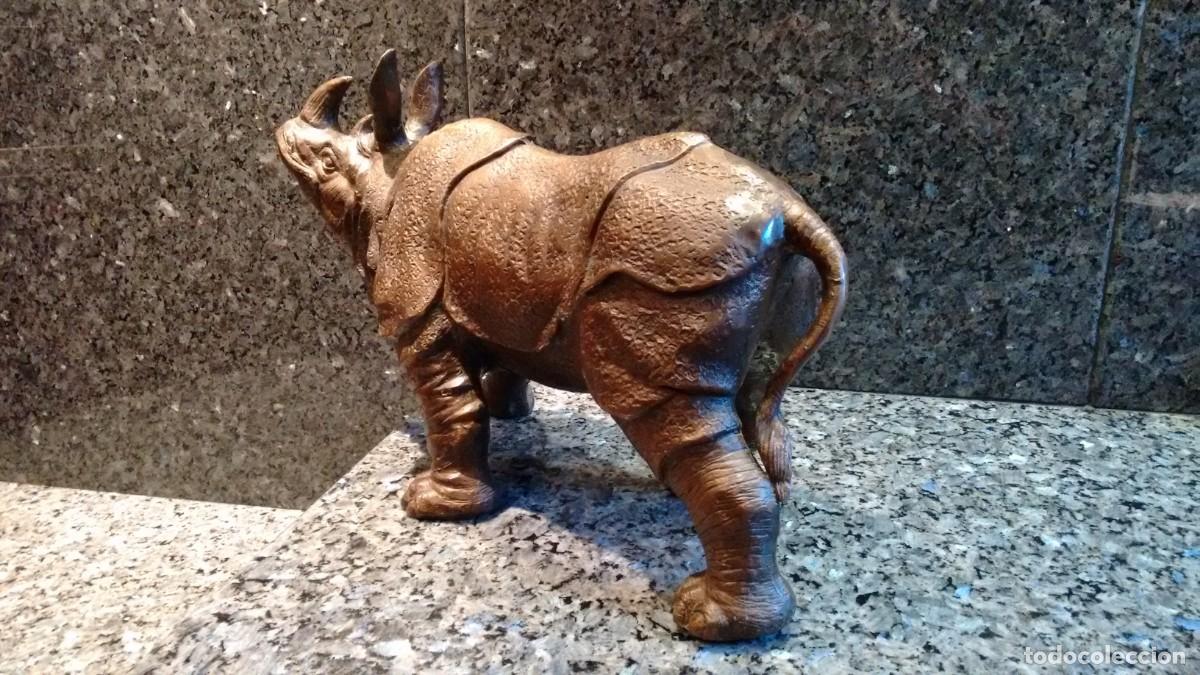 Arte: RINOCERONTE BRONCE - Foto 4