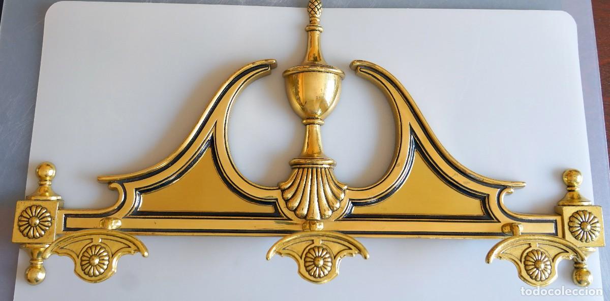 Arte: percha bronce 3 pomos , PERIS ANDREU - Foto 2