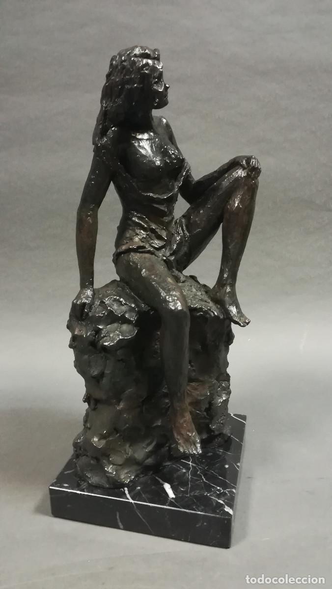 Arte: FIGURA BRONCE RAQUEL - Foto 2