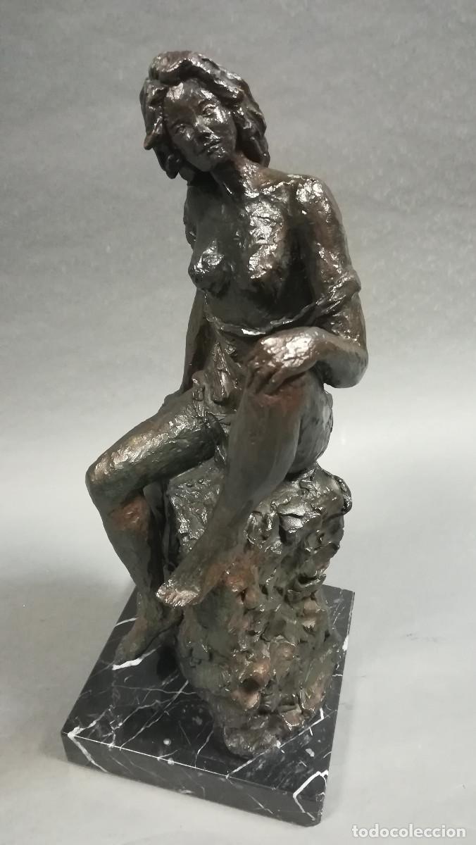 Arte: FIGURA BRONCE RAQUEL - Foto 5
