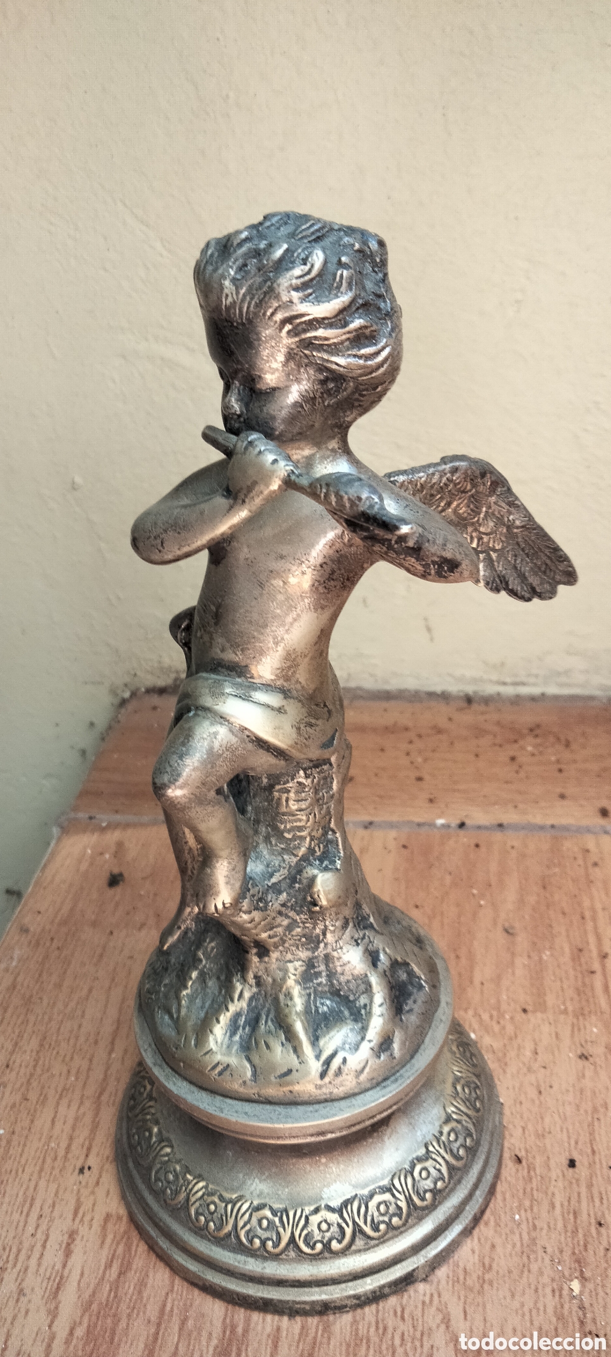 Arte: ANGELITO EN BRONCE - Foto 2