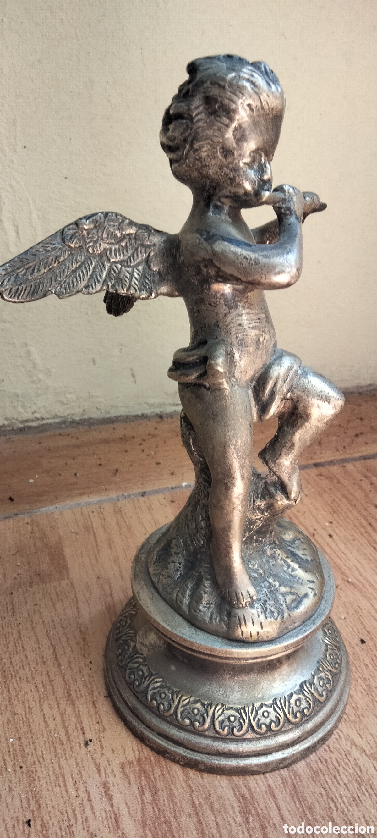 Arte: ANGELITO EN BRONCE - Foto 3