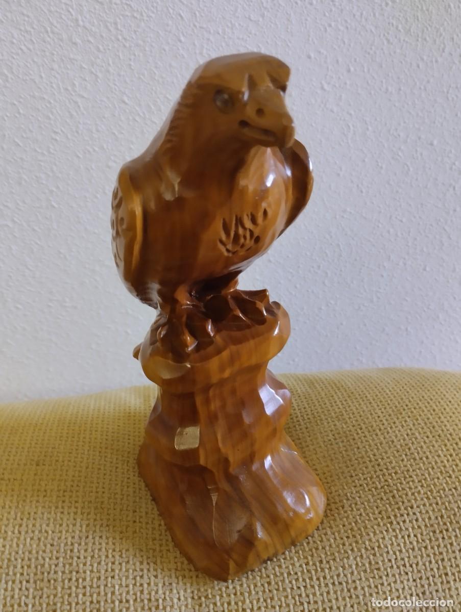 Arte: Talla madera Aguila - Foto 1