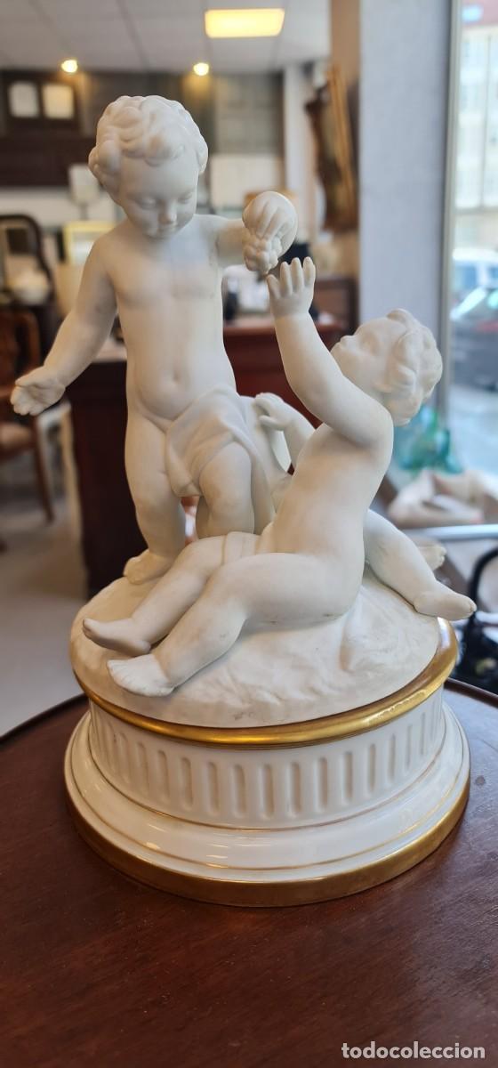 Arte: Querubines en Biscuit de Bidasoa - Foto 1