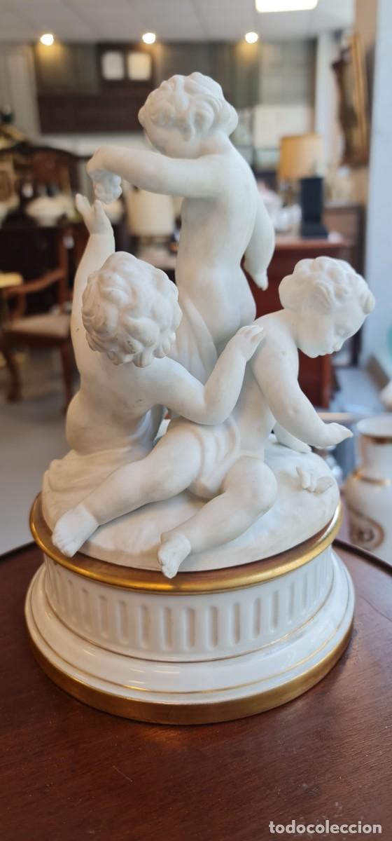 Arte: Querubines en Biscuit de Bidasoa - Foto 3