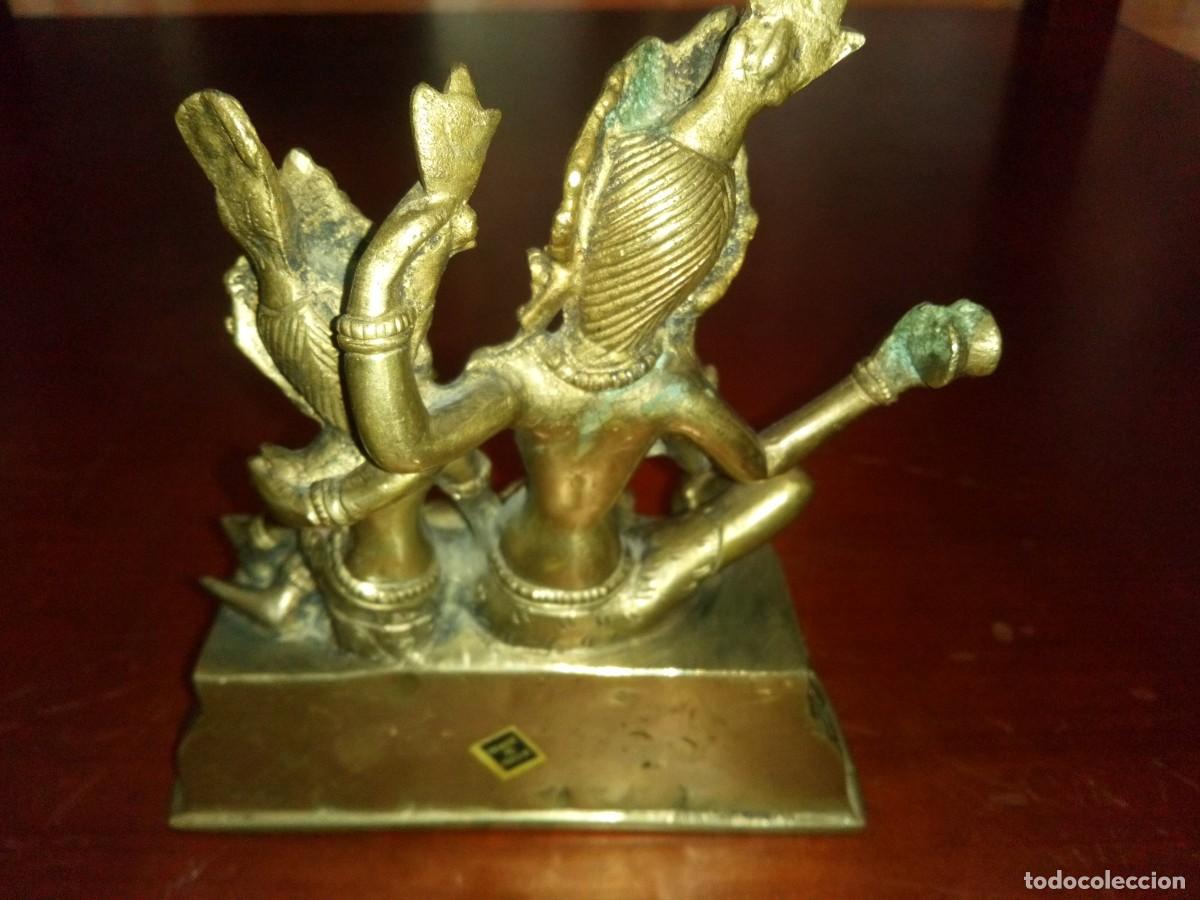 Arte: BRONCE IND&Uacute;, FIGURA DE DIOSAS - Foto 3