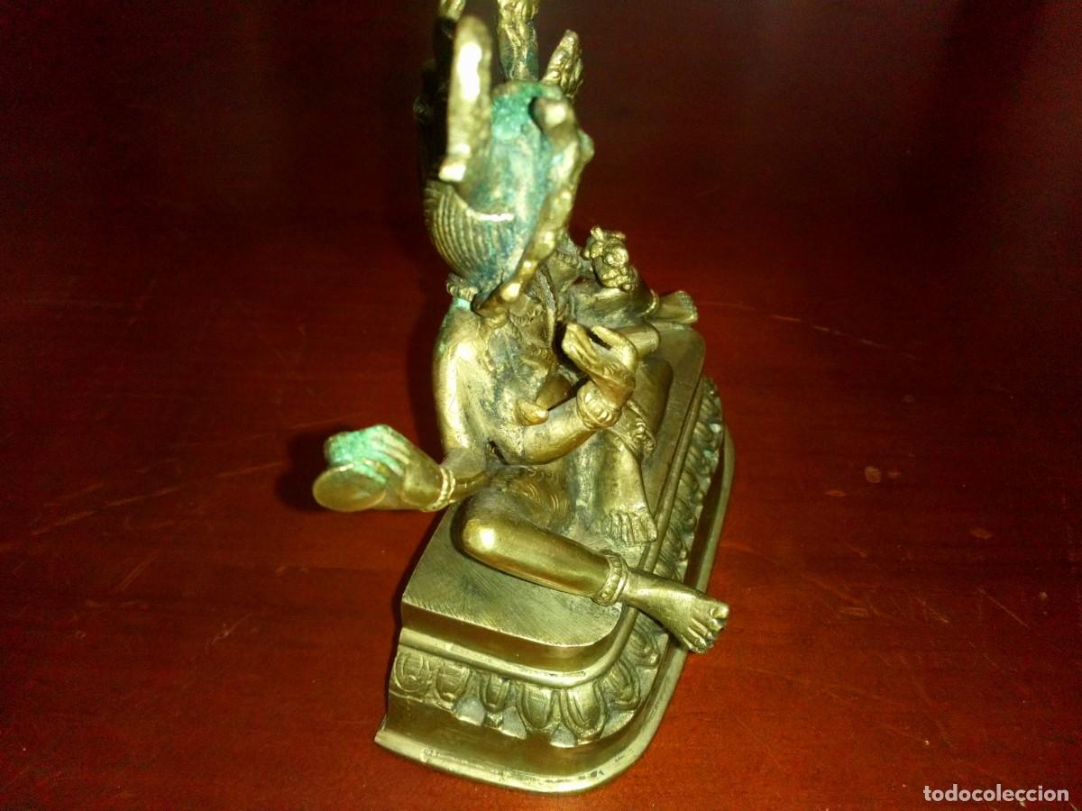 Arte: BRONCE IND&Uacute;, FIGURA DE DIOSAS - Foto 4