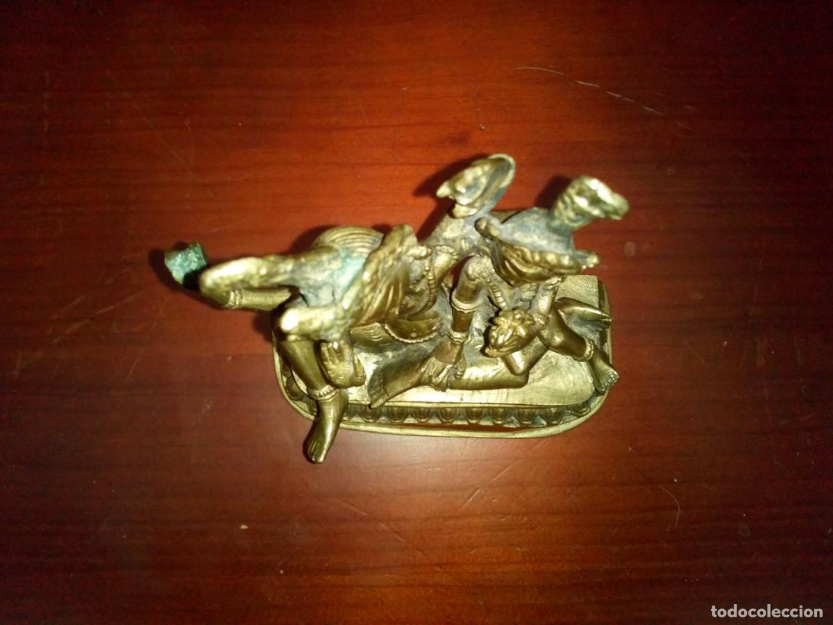 Arte: BRONCE IND&Uacute;, FIGURA DE DIOSAS - Foto 5