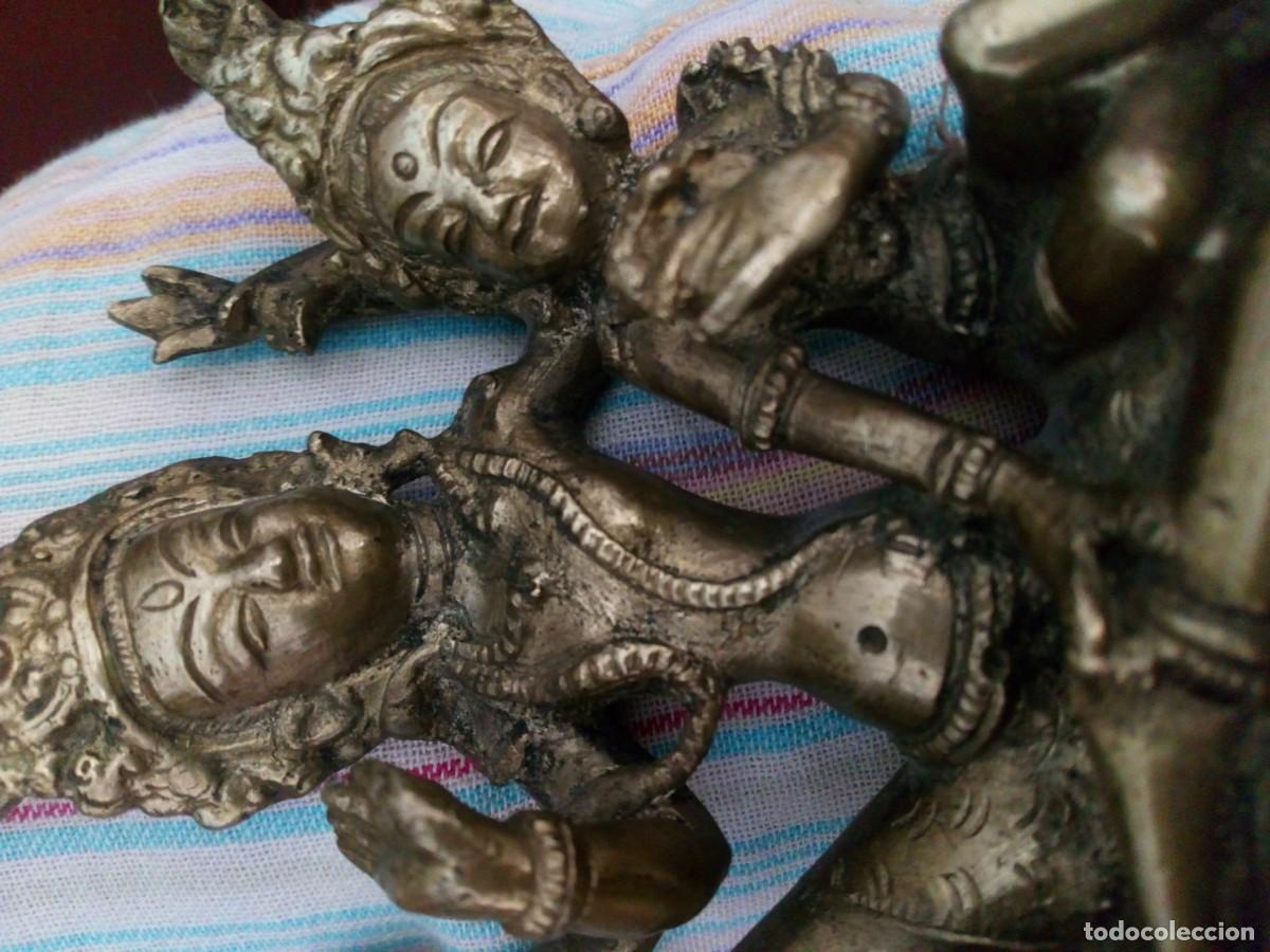 Arte: BRONCE IND&Uacute;, FIGURA DE DIOSAS - Foto 8