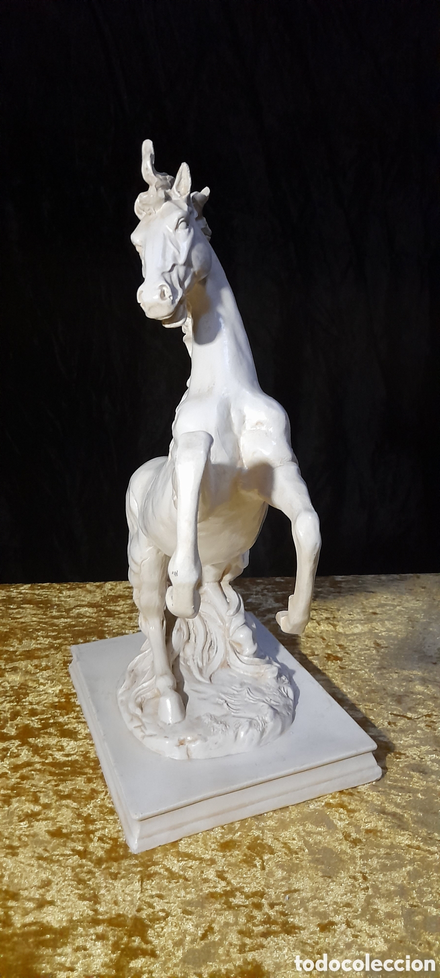 Arte: Elegante caballo Blanco. - Foto 2