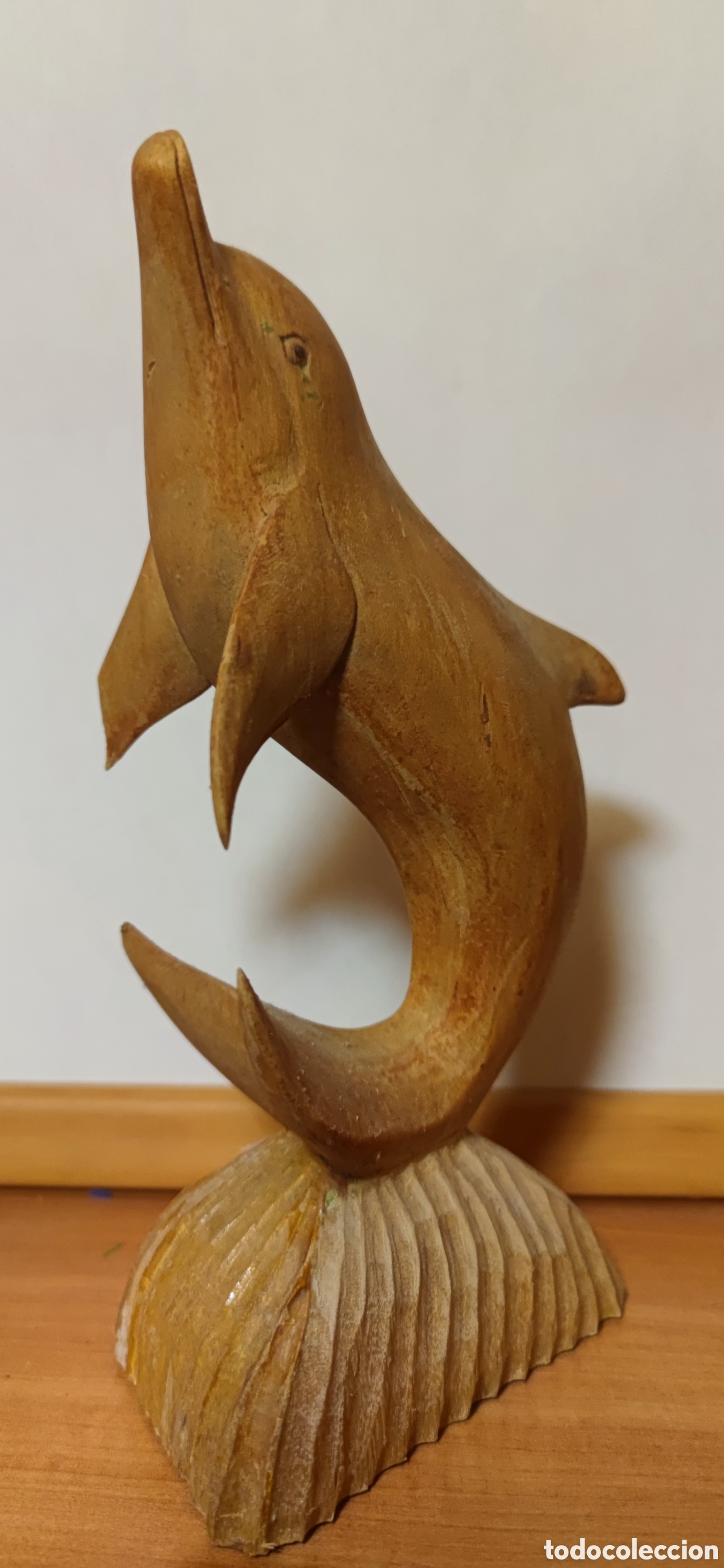 Arte: Delf&iacute;n tallado en madera - Foto 6