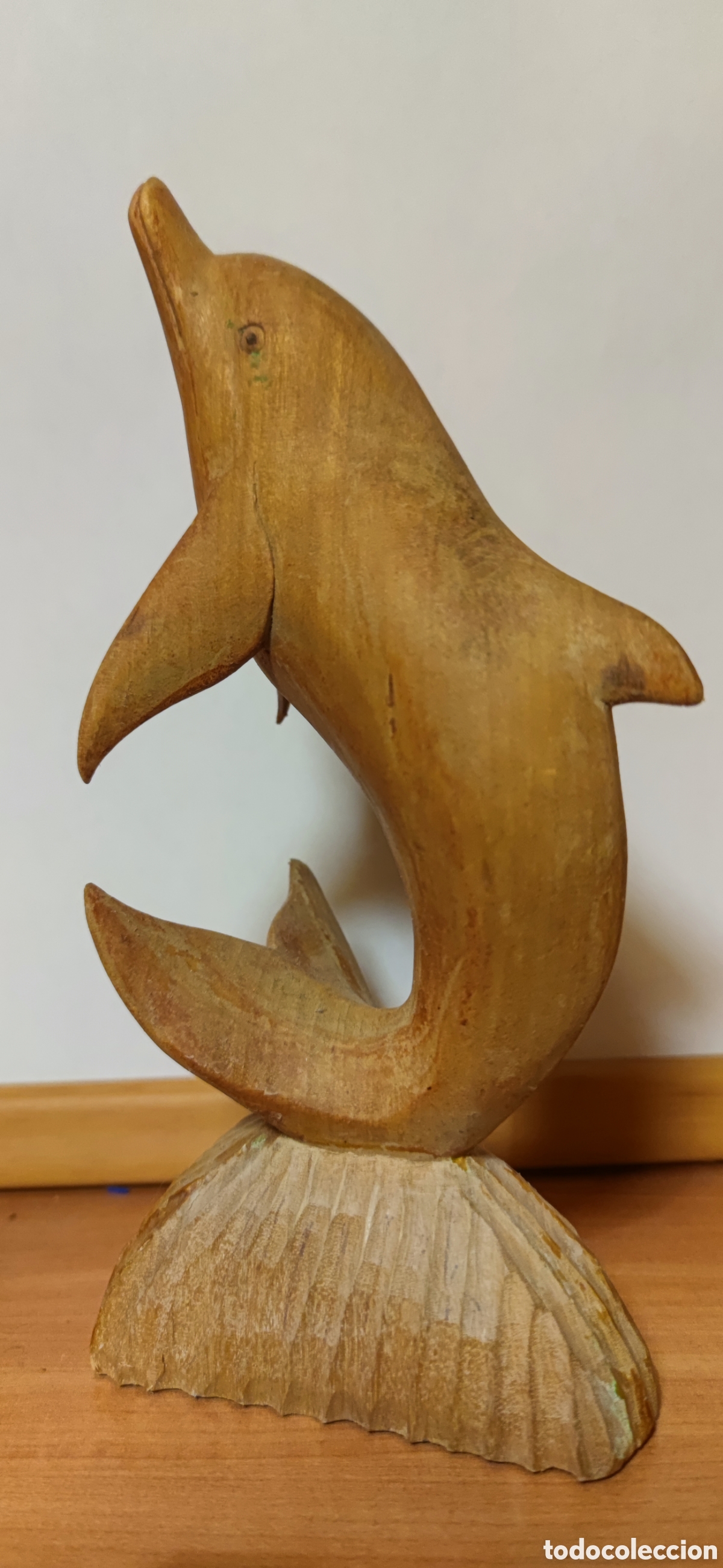 Arte: Delf&iacute;n tallado en madera - Foto 7