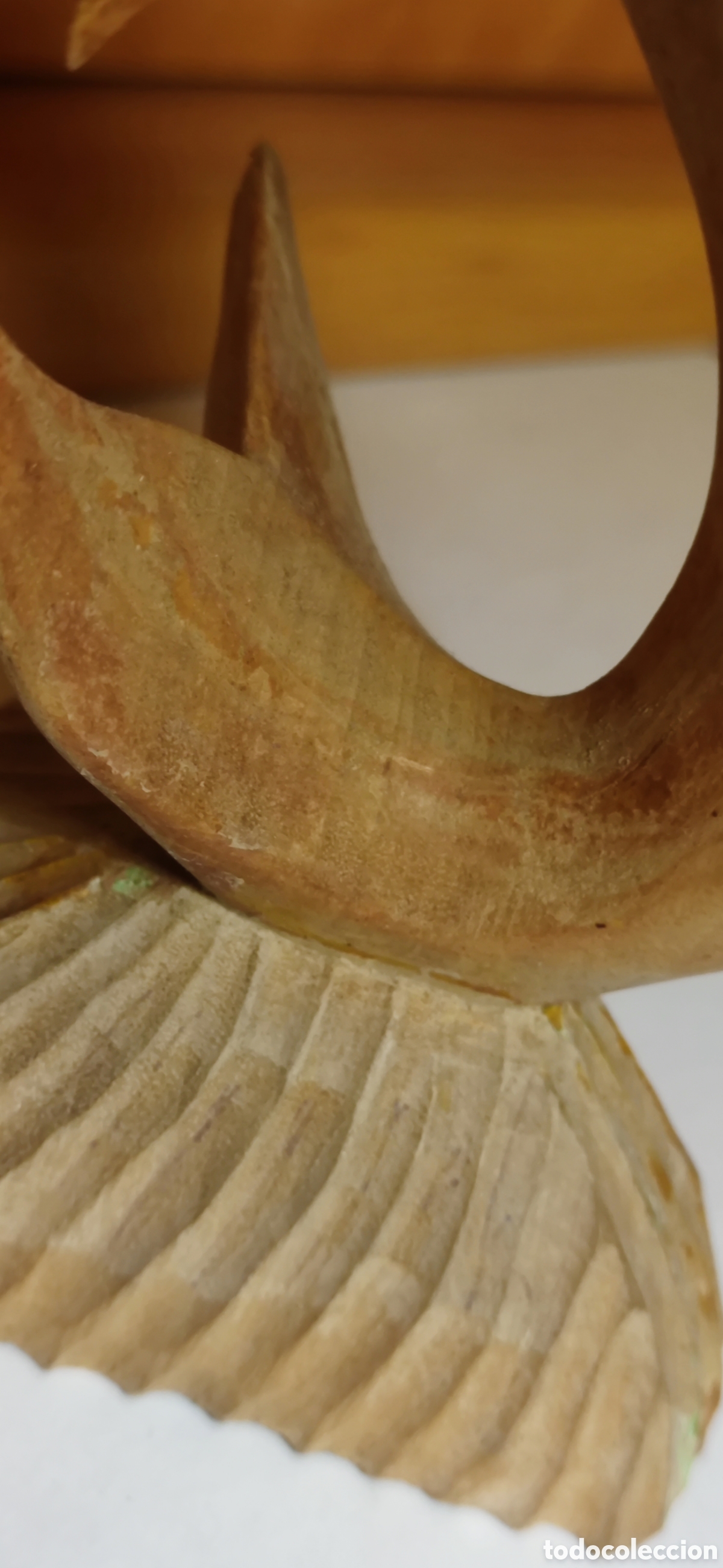 Arte: Delf&iacute;n tallado en madera - Foto 12