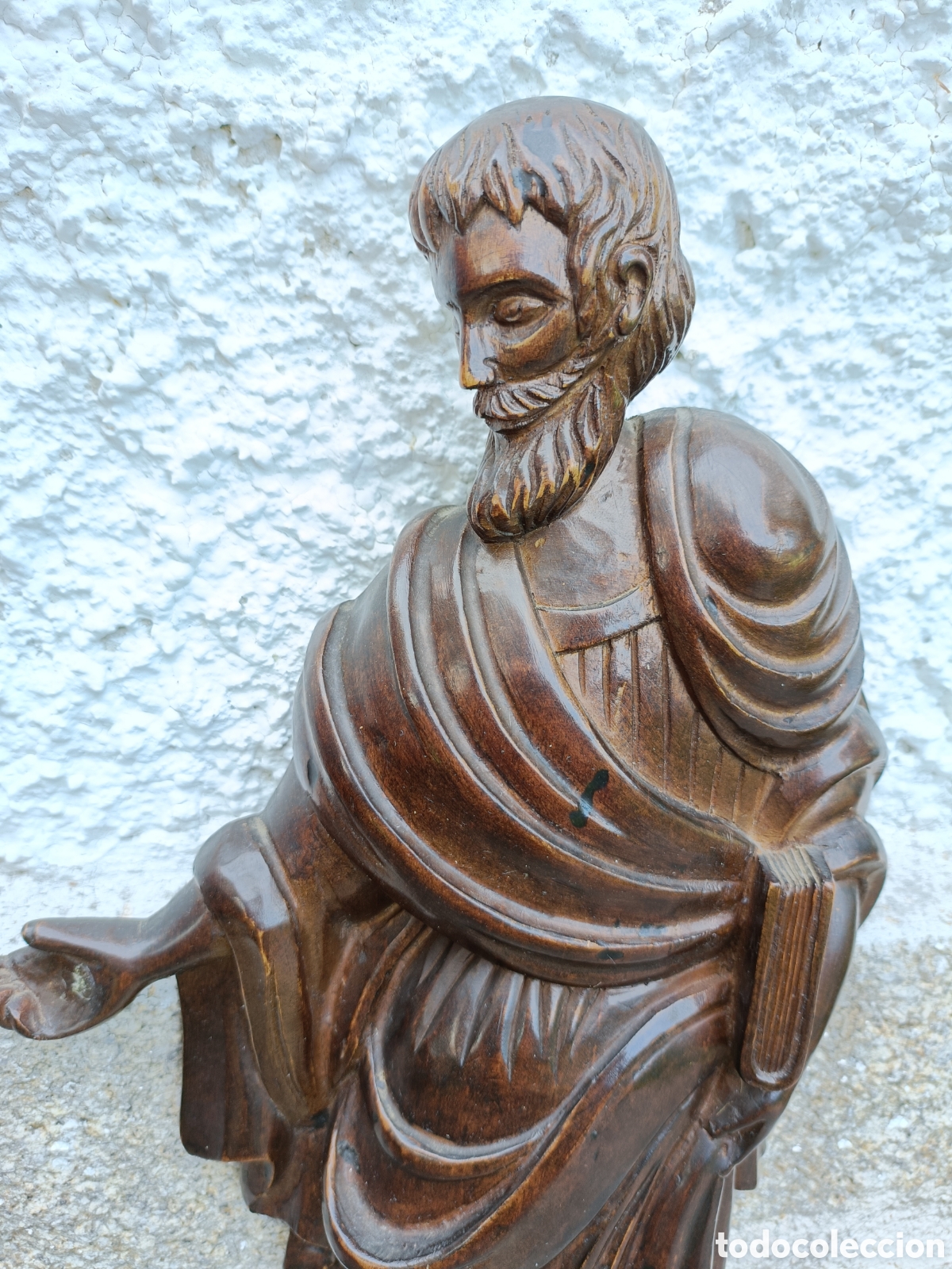 Arte: Figura santo madera - Foto 3