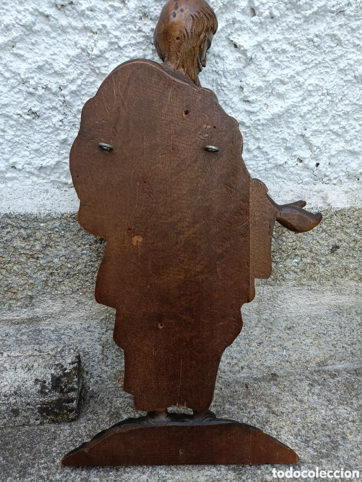 Arte: Figura santo madera - Foto 4
