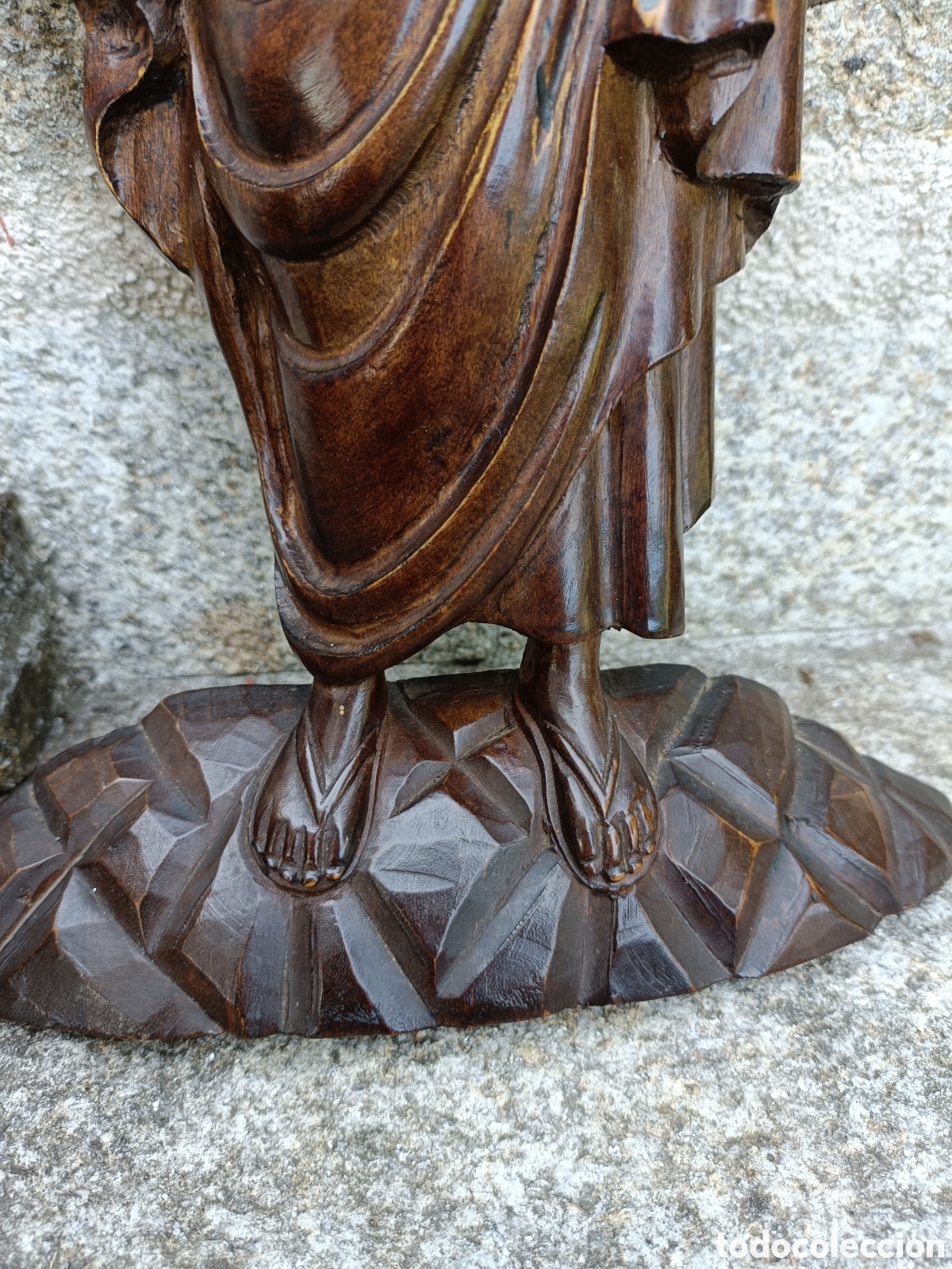 Arte: Figura santo madera - Foto 5