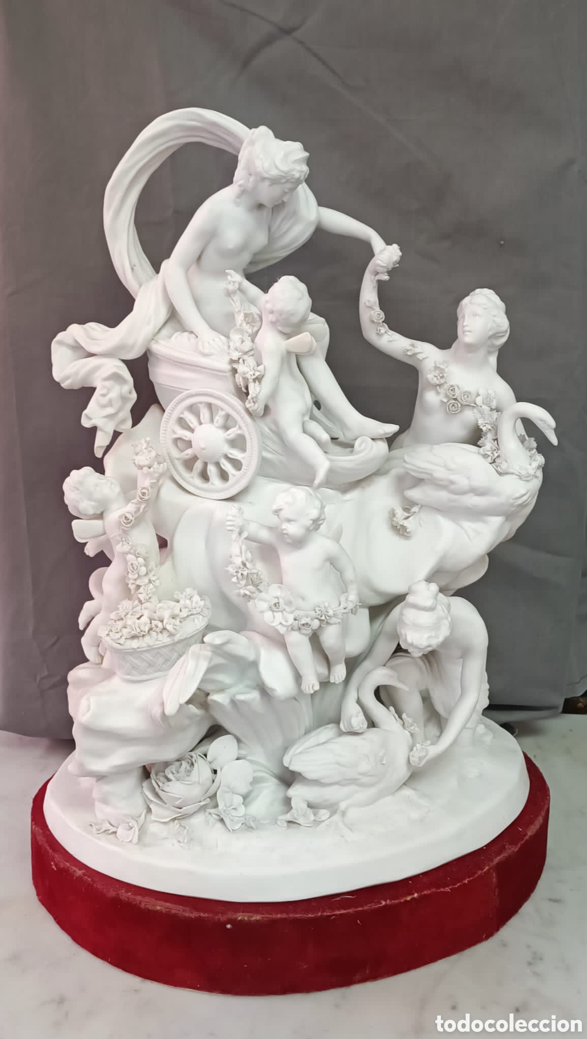 Arte: Biscuit, finales del siglo XVlll - Foto 2