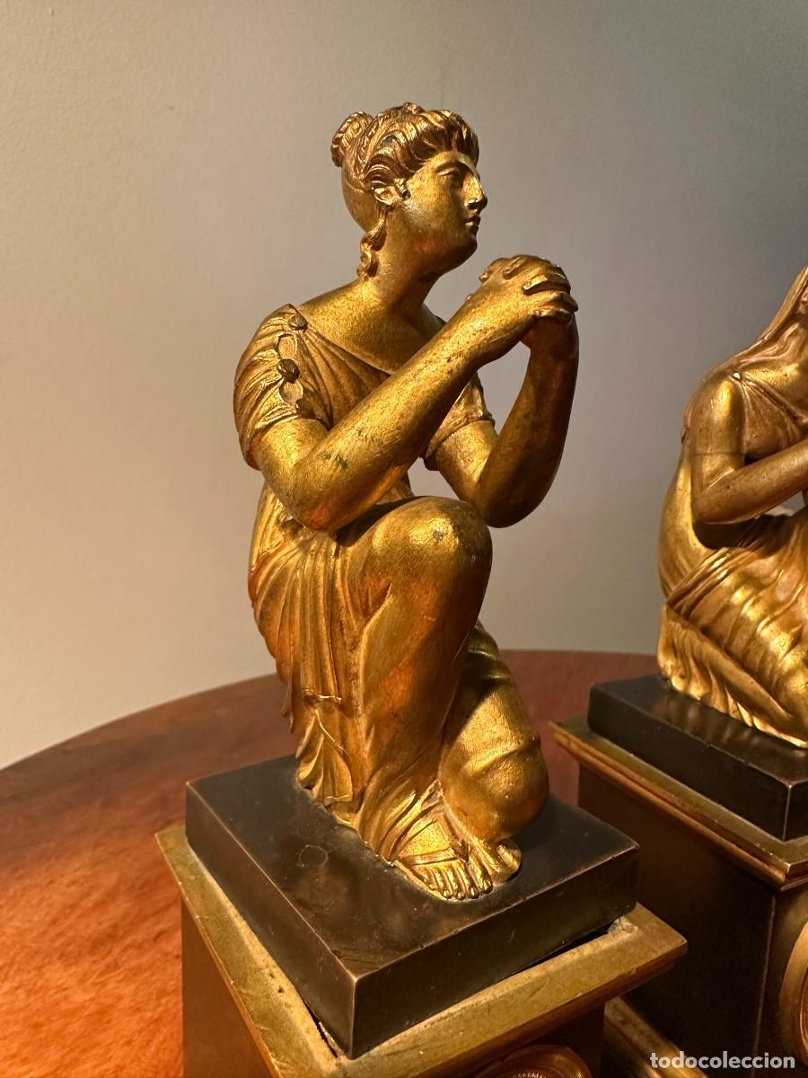 Arte: PAREJA DE BRONCES &Eacute;POCA IMPERIO - Foto 4