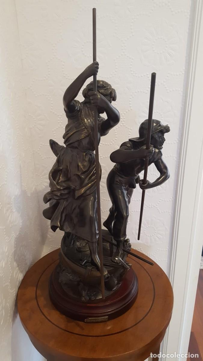 Arte: Barqueros en bronce - Foto 1