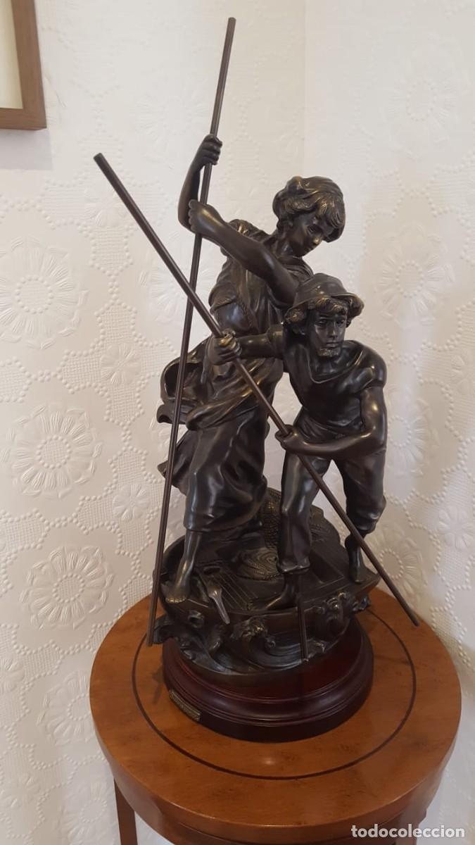 Arte: Barqueros en bronce - Foto 4