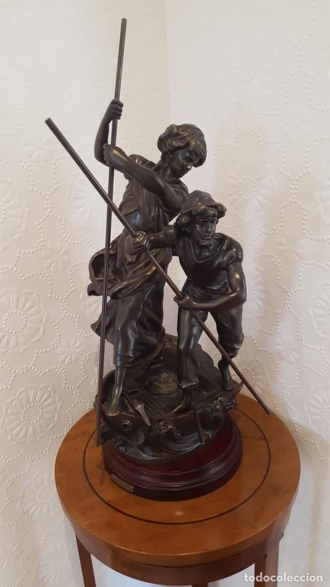 Arte: Barqueros en bronce - Foto 5