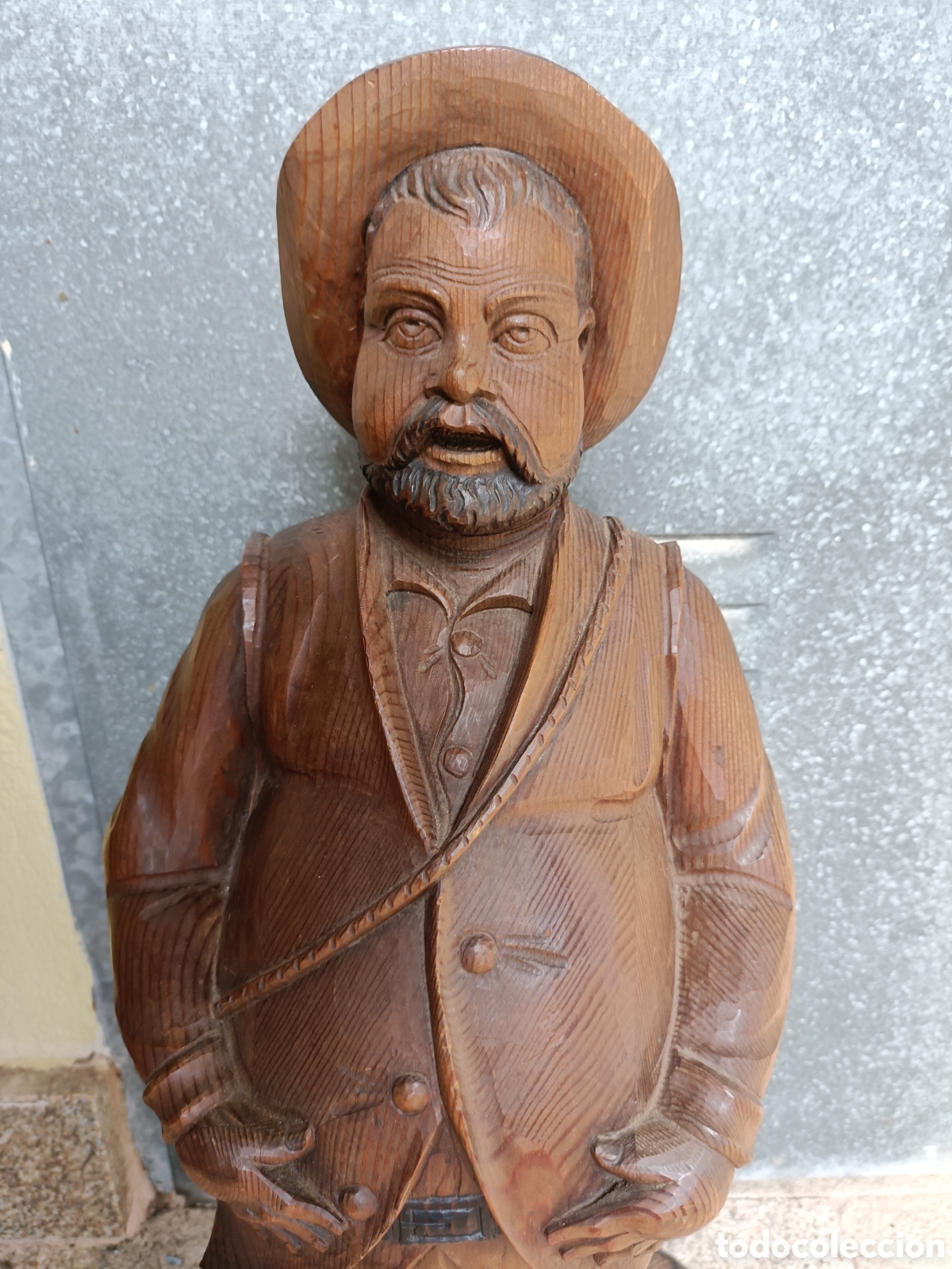 Arte: Sancho figura madera - Foto 3