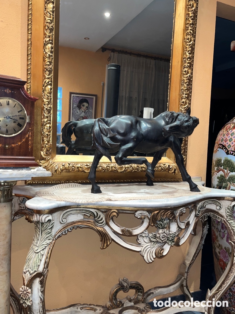 Arte: Antiguedades- Caballo de bronce - Foto 5
