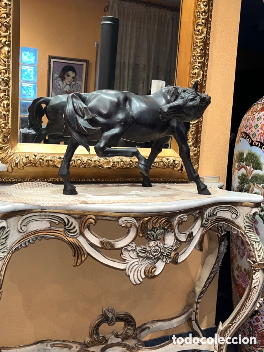 Arte: Antiguedades- Caballo de bronce - Foto 7