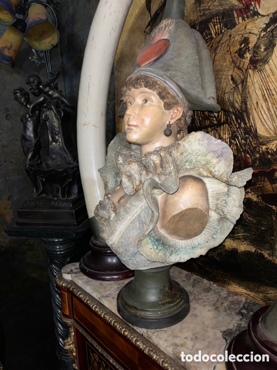 Arte: Busto de terracota - Foto 5