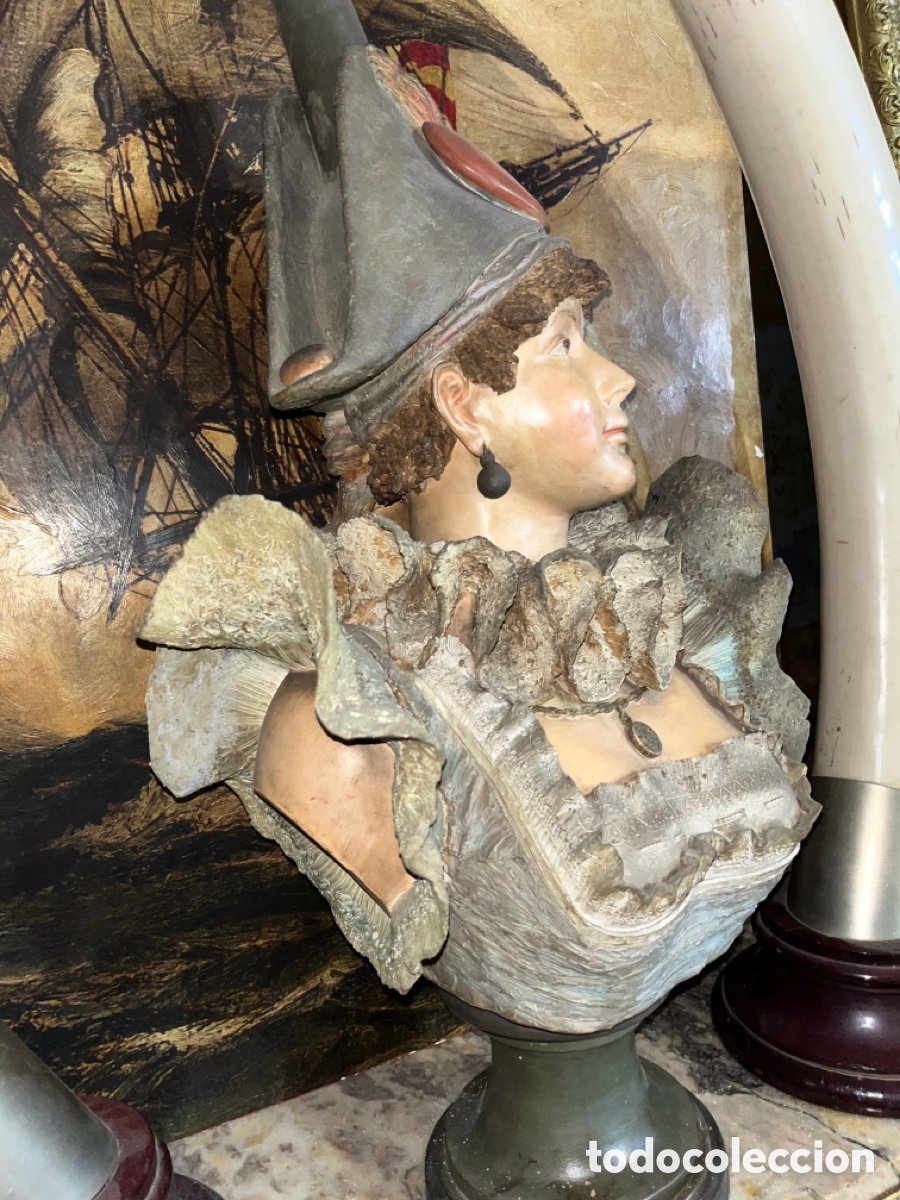 Arte: Busto de terracota - Foto 6