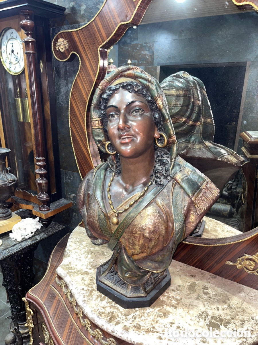 Arte: Busto de terracota - Foto 4