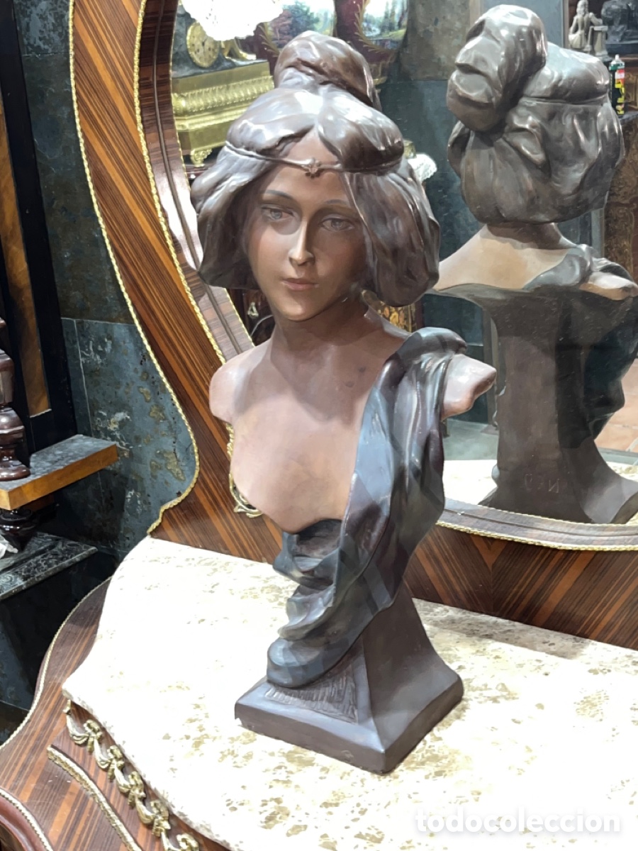Arte: Busto de terracota - Foto 3