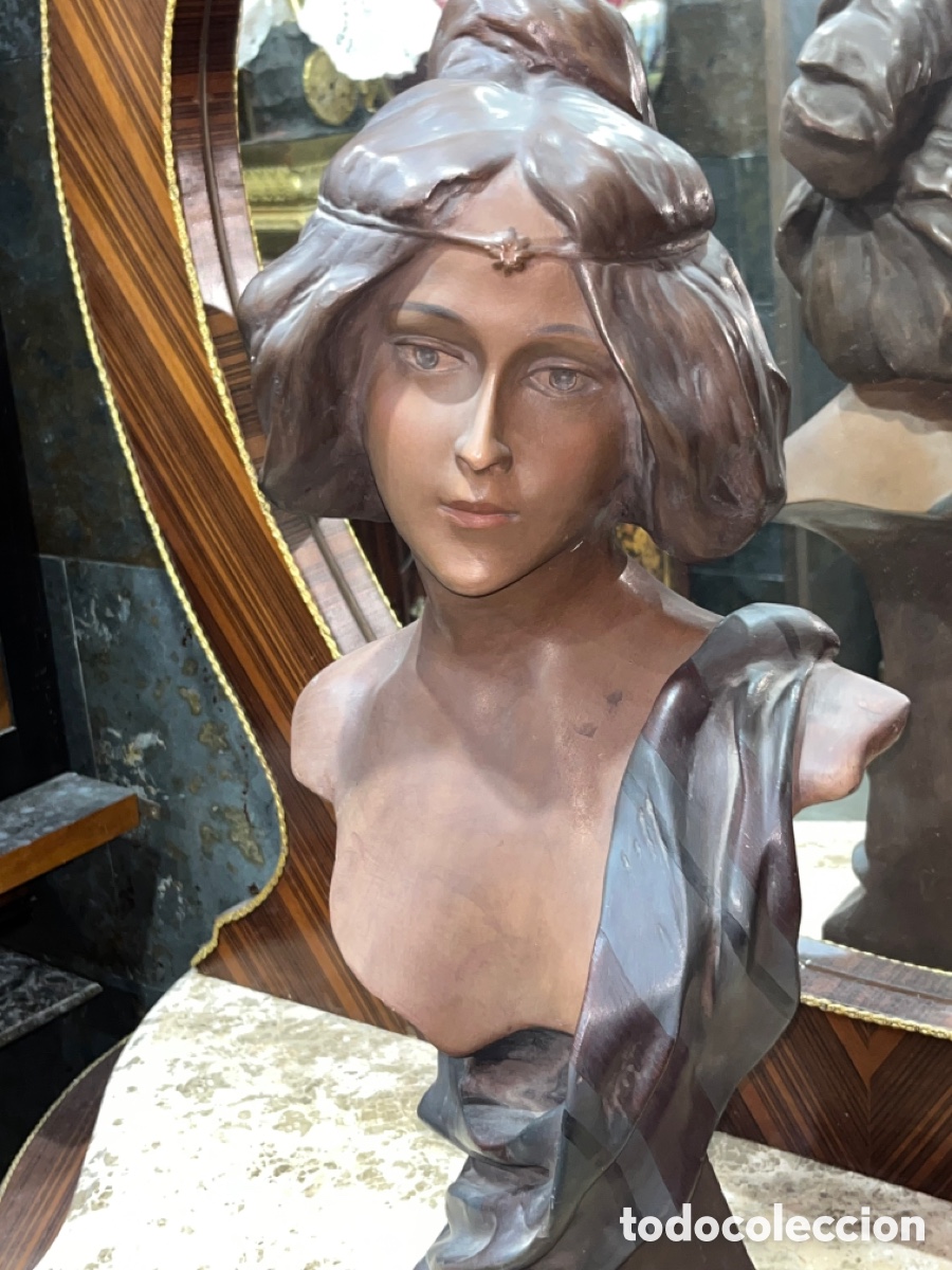 Arte: Busto de terracota - Foto 4