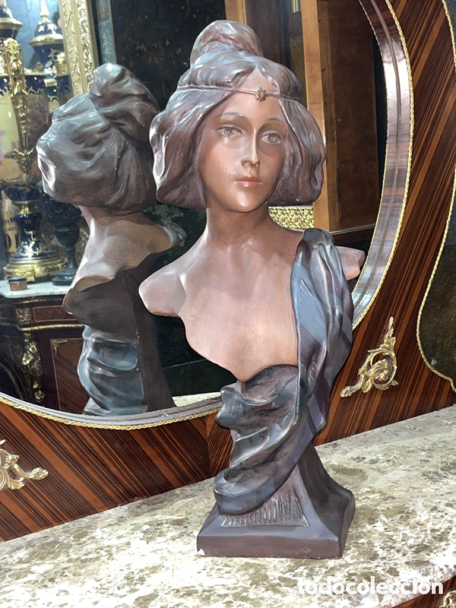 Arte: Busto de terracota - Foto 1