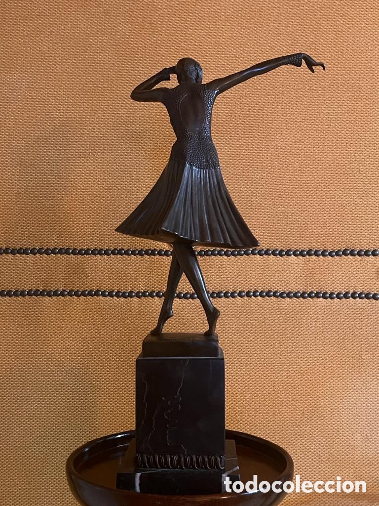 Arte: Figura bronce bailarina - Foto 3