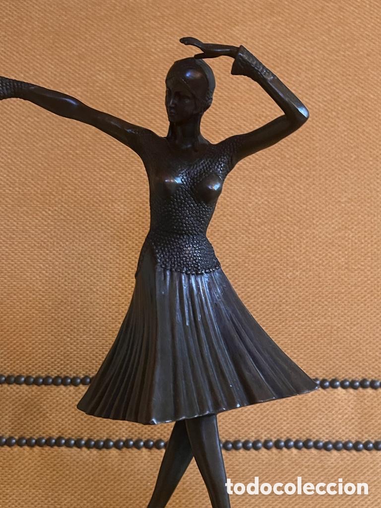 Arte: Figura bronce bailarina - Foto 6
