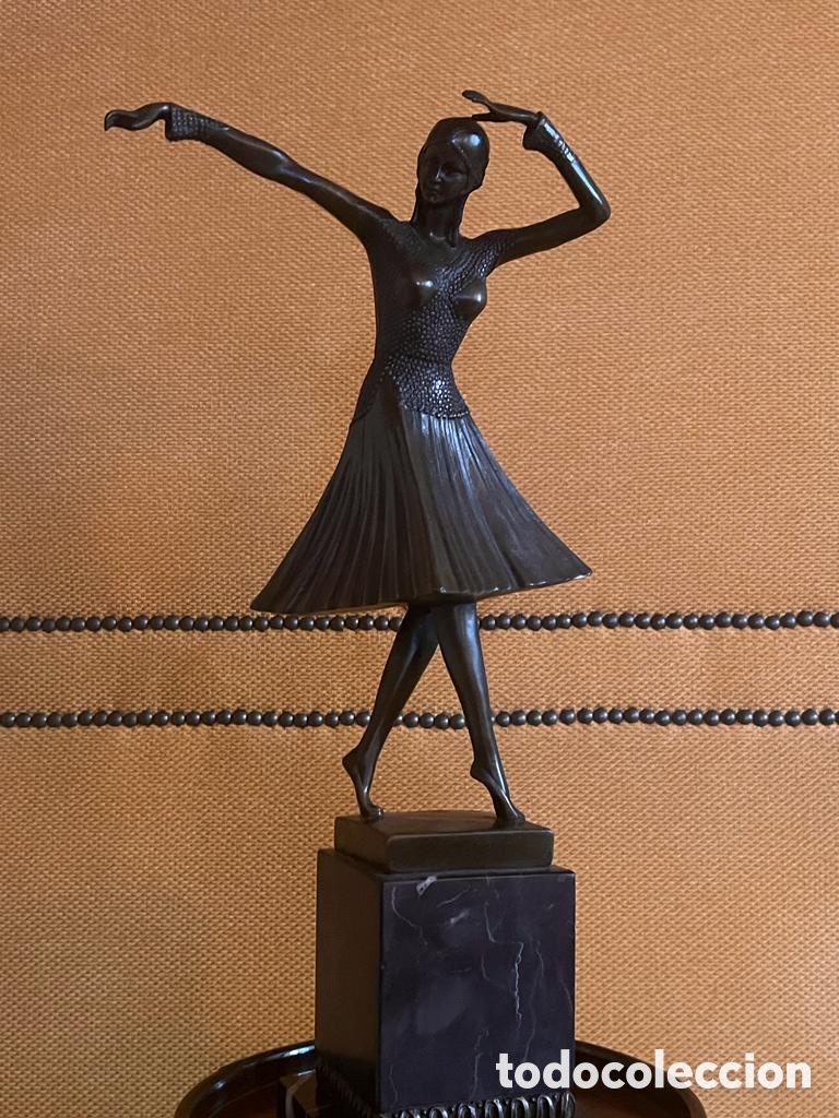 Arte: Figura bronce bailarina - Foto 7